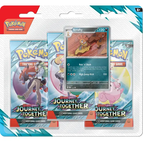 Pokémon TCG - Scarlet & Violet - Journey Together 3-Pack Blister