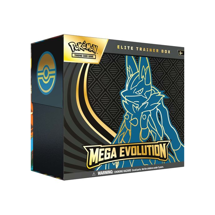 Pokemon TCG - Mega Evolution - Aura Strike Lucario Elite Trainer Box