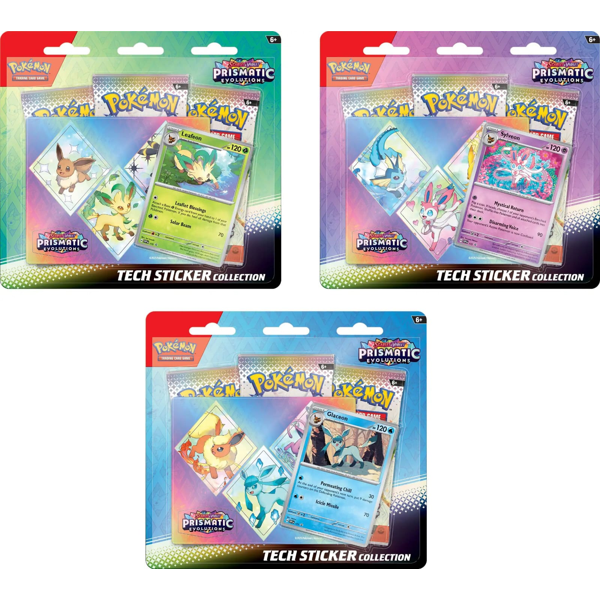 Pokémon TCG - Scarlet & Violet - Prismatic Evolutions Tech Sticker Collection