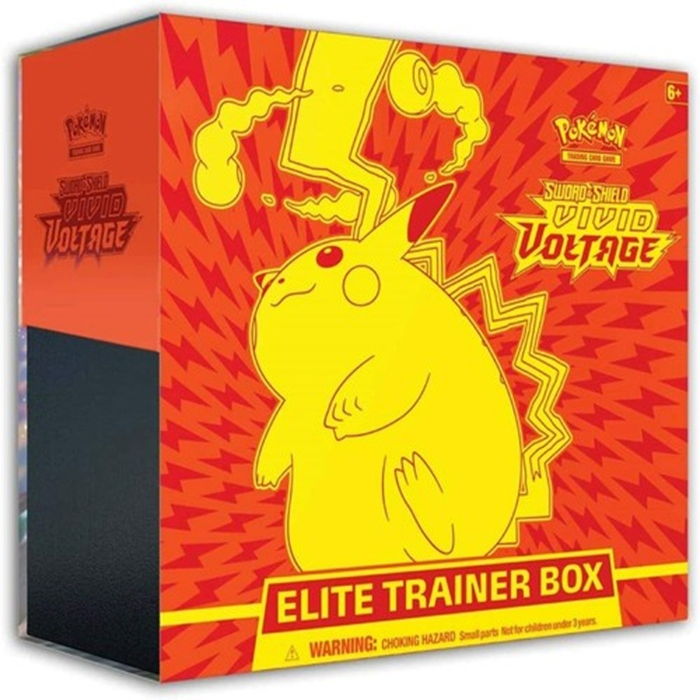 Pokemon TCG Sword & Shield Vivid Voltage Elite Trainer Box